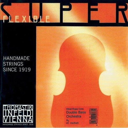 Thomastik-Infeld Kontrabasssaiten Superflexible Orchesterstimmung Satz 3/4, 2887,0 (mittel)