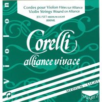 Corelli Violinsaiten Alliance Satz (E mit Schlinge),...
