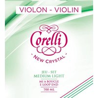 Corelli Violinsaiten New Crystal Satz mit Schlinge, 700ML...