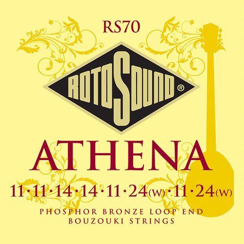 Rotosound RS70  Juego de cuerdas para Bouzouki Greek Athena