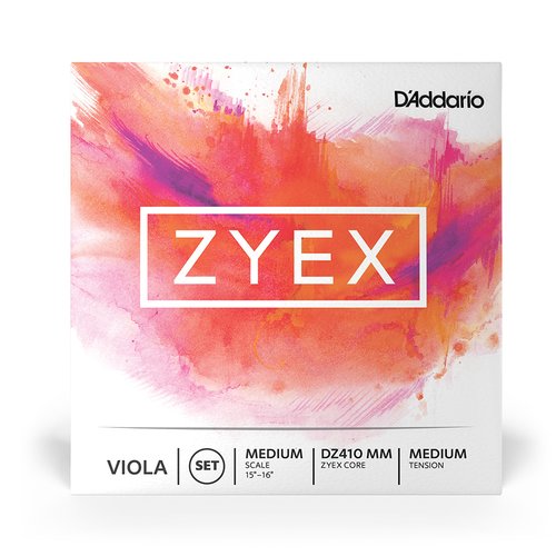 DAddario DZ410 MM Zyex Viola-Saitensatz, Medium Scale, Medium Tension