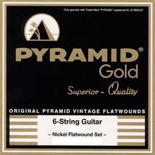 Pyramid 416/3 Gold Flat Wound Medium Special 011/050 G3-Plain