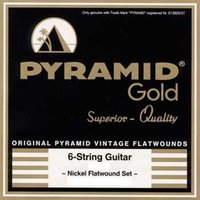 Pyramid 309/12 Gold Flat Wound Extra Light 12-Corde