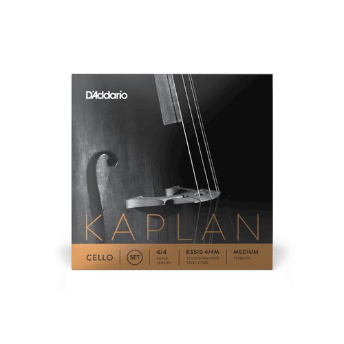 DAddario KS511 4/4M Kaplan Cello A-Saite, 4/4 Scale, Medium Tension