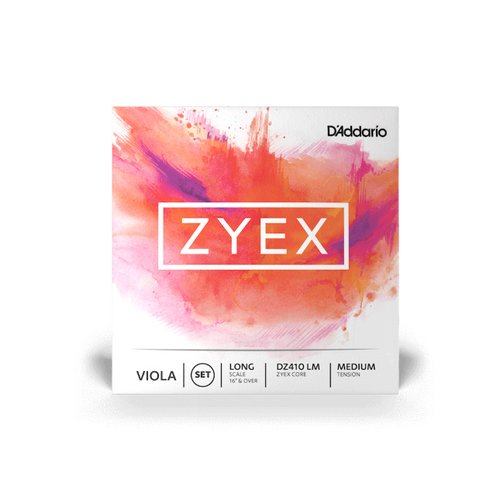 DAddario DZ41 LM Zyex viola single strings, Long Scale, Medium Tension