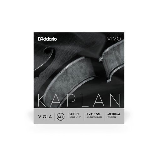 DAddario KV410 SM Kaplan Vivo Viola Einzelsaiten, Short Scale, Medium Tension