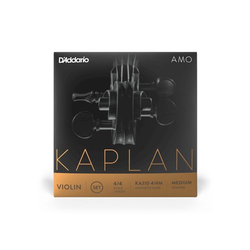 DAddario KA31 4/4M Kaplan Amo Violin Einzelsaiten, 4/4 Scale, Medium Tension KA311 4/4M E-Saite