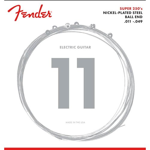 Cuerdas Fender 250M Nickel Plated Steel 011/049