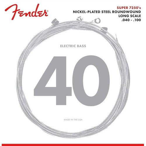Corde Fender 7250L Nickel Plated Steel - Light 040/100