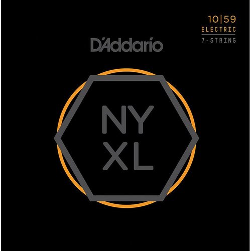 DAddario NYXL1059 Electric Guitar Strings 7-String 10-59