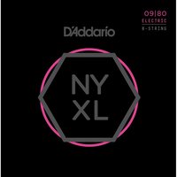 DAddario NYXL0980 Cuerdas guitarra elctrica 8-cuerdas 09-80