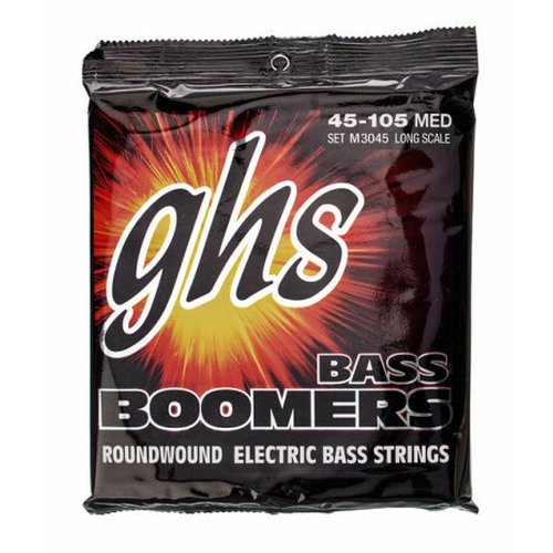 GHS 3045M Bass Boomers 4-String Medium 045/105