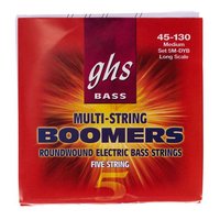 GHS 3045 5/M Bass Boomers 5-String Medium 045/130