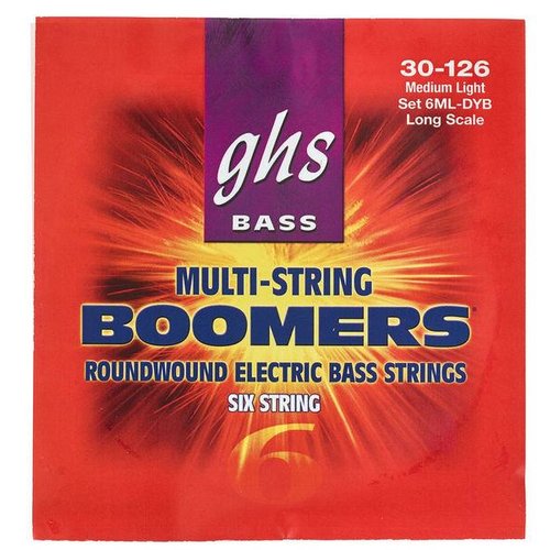 Cordes GHS 3045 6/ML Bass Boomers - 6-Cordes Medium Light 030/126