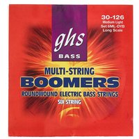 GHS 3045 6/ML Bass Boomers 6-String Medium Light 030/126
