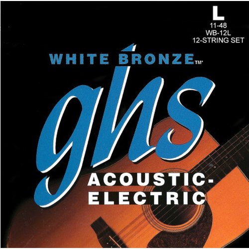 GHS WB-12L White Bronze 12-String 011/048