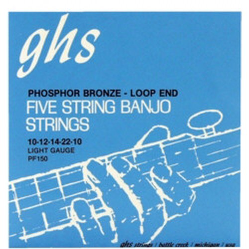 Cordes GHS PF160 Phosphor Bronze 5-String Banjo