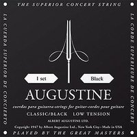 Augustine Classic guitar strings, black