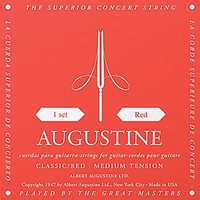 Augustine Classical Guitar Strings, Red