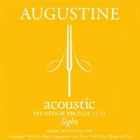 Cordes Augustine Jaune 012/053 pour guitare folk