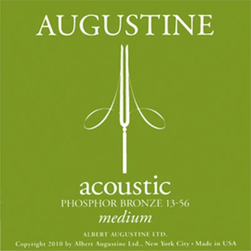 Cordes Augustine Verte 013/056 pour guitare folk