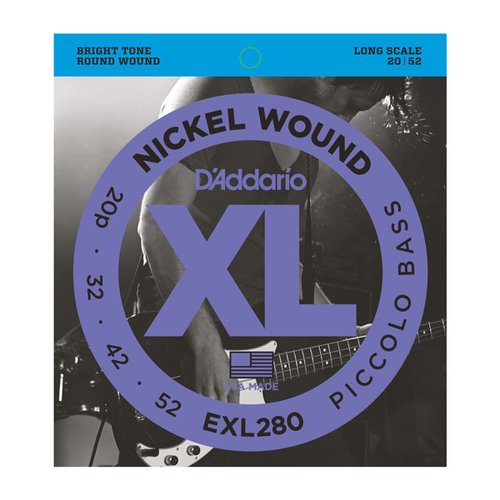 DAddario EXL280 Piccolo Bass Strings