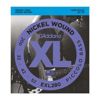 DAddario EXL280 Piccolo Cuerdas bajo