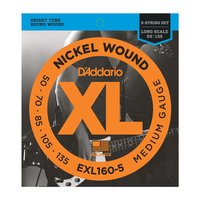 DAddario EXL160-5 5-String Bass strings 50-135
