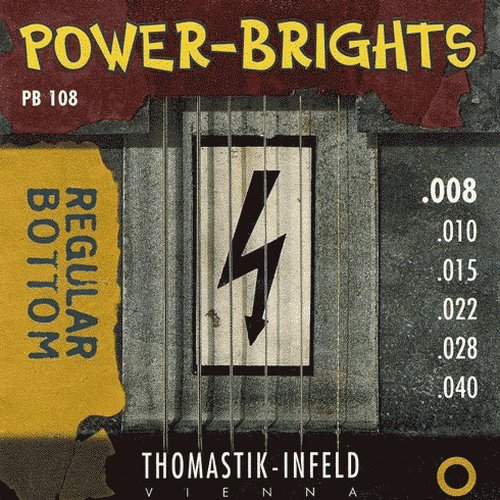 Thomastik-Infeld PB108 Power Brights Regular Bottom Extra Light