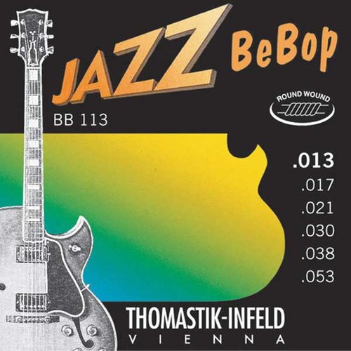 Cordes Thomastik-Infeld Jazz BeBop BB113 Roundwound Medium Light