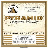 Pyramid 338 Phosphor Bronze Extra Light 010/047 12-Cuerdas