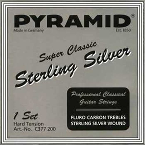 Pyramid C377200 Super Classics Sterling Silver - Carbon - harte Spannung