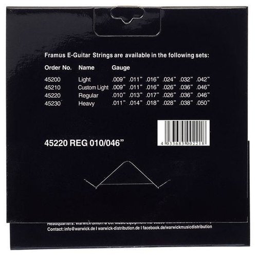 Corde Framus Blue Label Regular 010/046