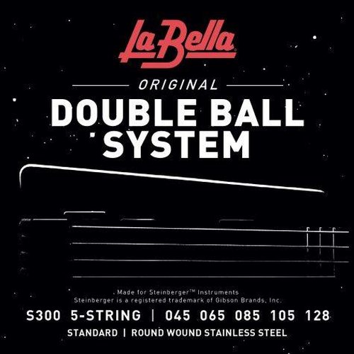 Cordes La Bella S300 5-Cordes Double Ball 045/128