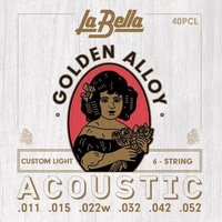 Cordes La Bella 40PCL Golden Alloy 011/052