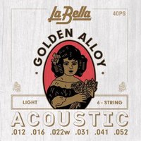 Cordes La Bella 40PS Golden Alloy 012/052