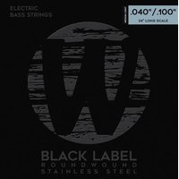 Warwick Corde per basso Black Label 4-Corde 040/100