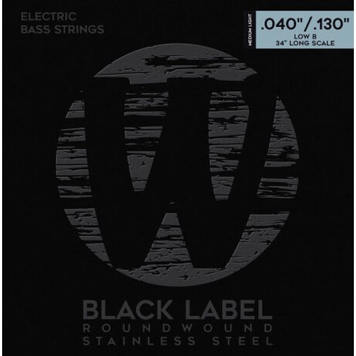 Warwick Cuerdas para bajo Black Label 5-Cuerdas 040/130