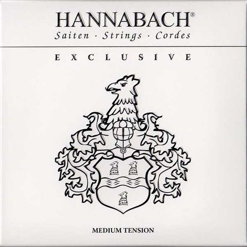 Hannabach Exclusive Konzertgitarrensaiten, Medium Tension