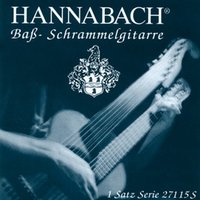 Hannabach Bass-/Schrammelgitarre, 15-saitig