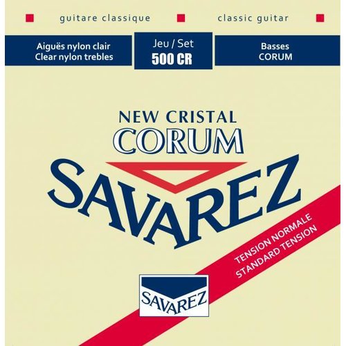 Cordes Savarez 500CR New Cristal Corum, Jeu