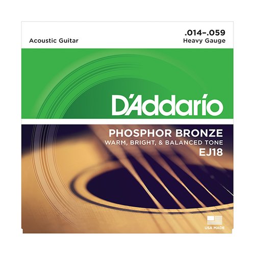 DAddario EJ18 - Cuerdas Heavy