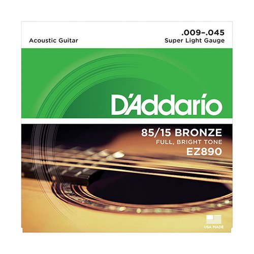 DAddario EZ-890 09/45 Jeu de cordes guitare acoustique