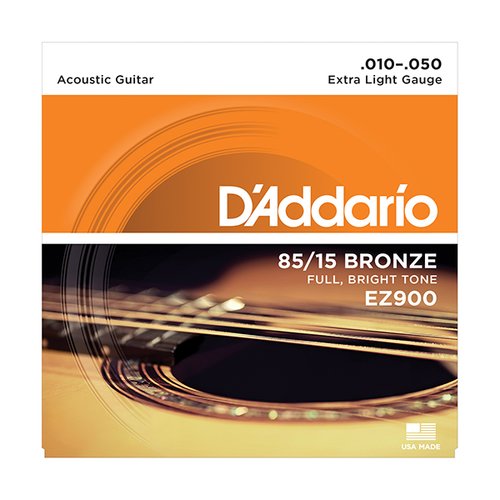 DAddario EZ-900 10/50 Muta di corde chitarra acustica