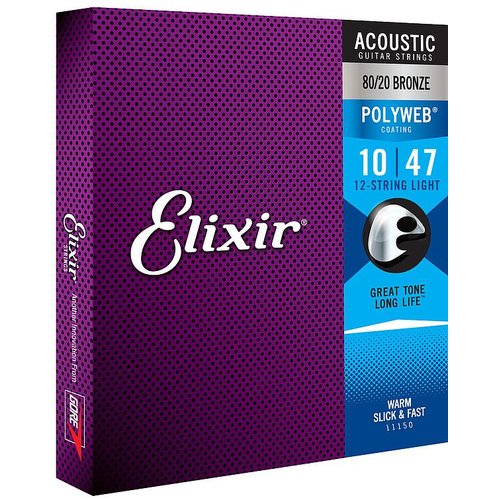 Elixir Acoustic PolyWeb 010/047 12-Saiter