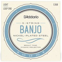 DAddario EJ60 Banjo Nickel 009/020