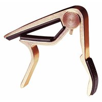 Dunlop 83CG Trigger Capo for Western Guitar, curved, oro