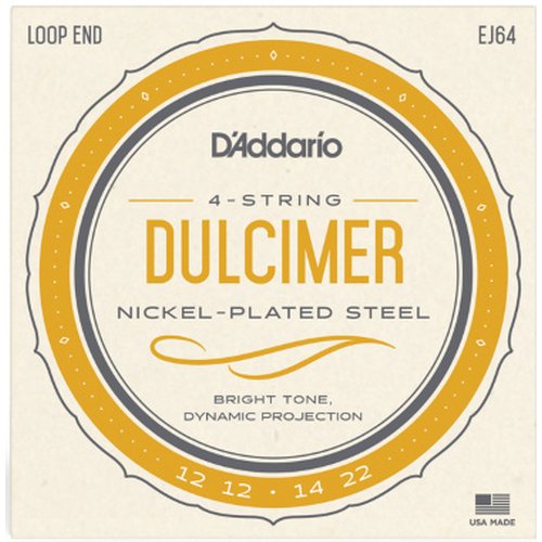 Cordes DAddario EJ64 Dulcimer 4 cordes