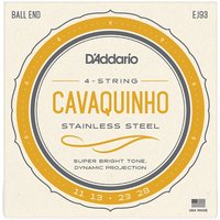 DAddario EJ93 Cavaquinho Stainless Steel Ball End