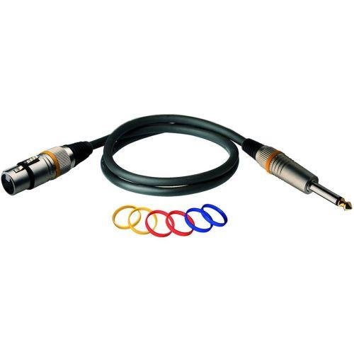 Rockcable 30383 D6 F Microphone Cable, 3 meter